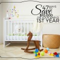 Having A Baby? Before the expenses start to add up, use these 47 tips to save money on baby's first year. You could save $10,000 or more!