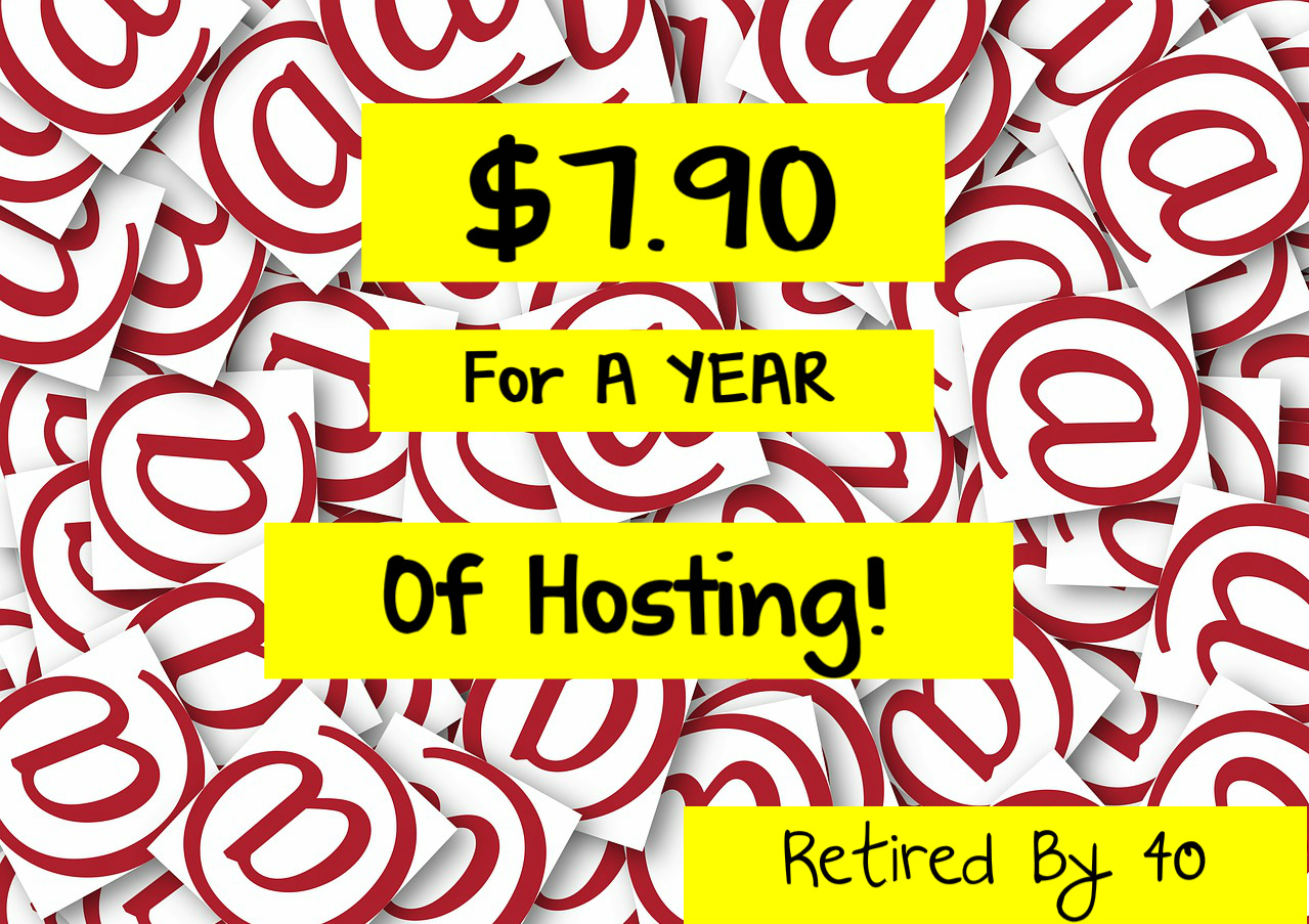 $7.90 For an Entire Year of Hosting!