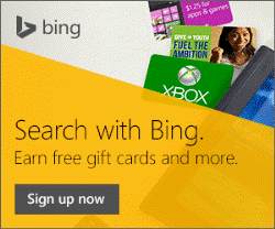 A Few Free Gift Amazon Gift Cards?  I’m In! (A Bing Rewards Review)