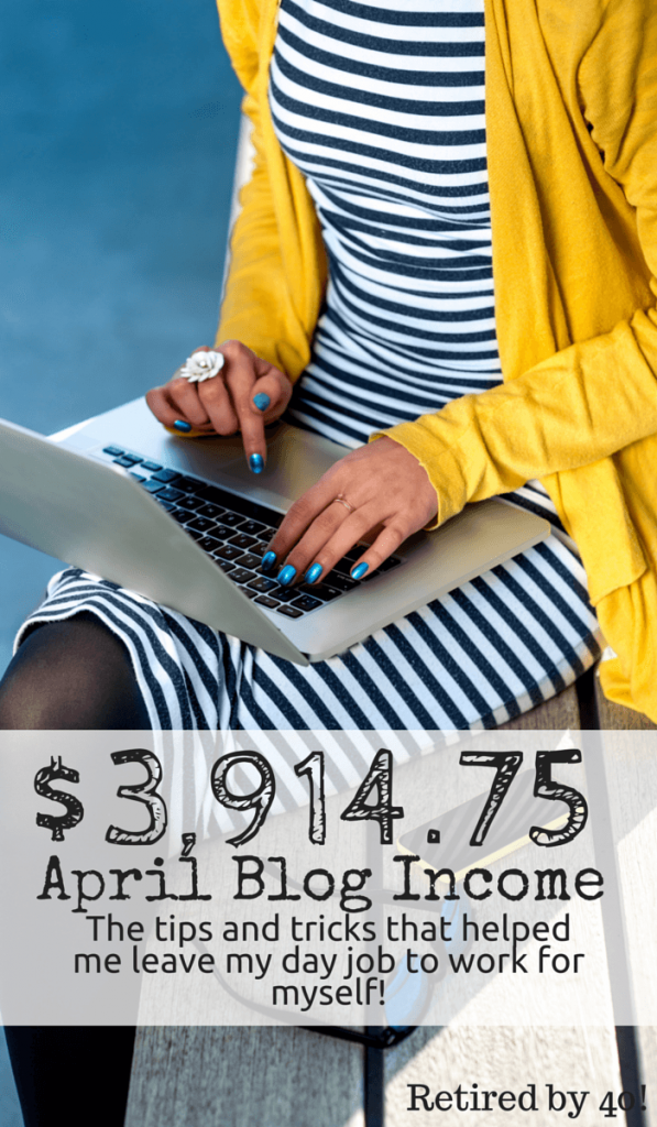 April was an awesome blog income month! I left my day job to work for myself, which presented plenty of challenges, believe me! Plus, I have a cool opportunity for you!