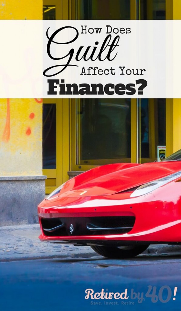 I hate to break this to you, but the assumption that emotion plays no role in something as mundane as personal finance is wrong.  Guilt effects your finances.