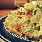 This Applebees Knock Off Salad will knock your socks off with its tangy, zesty, filling flavor!