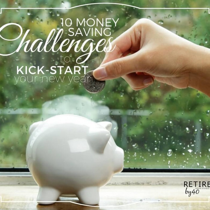 10 Money Saving Challenges To Kick-Start Your New Year