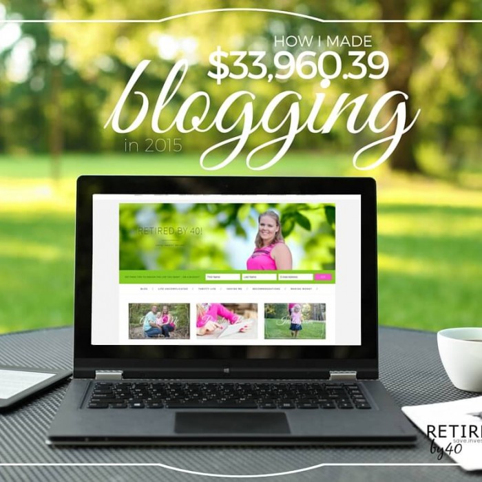 How I Made $33,960.39 Blogging in 2015