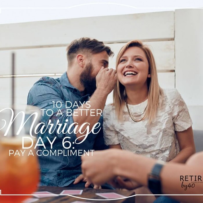 10 Days To A Better Marriage: Pay A Compliment