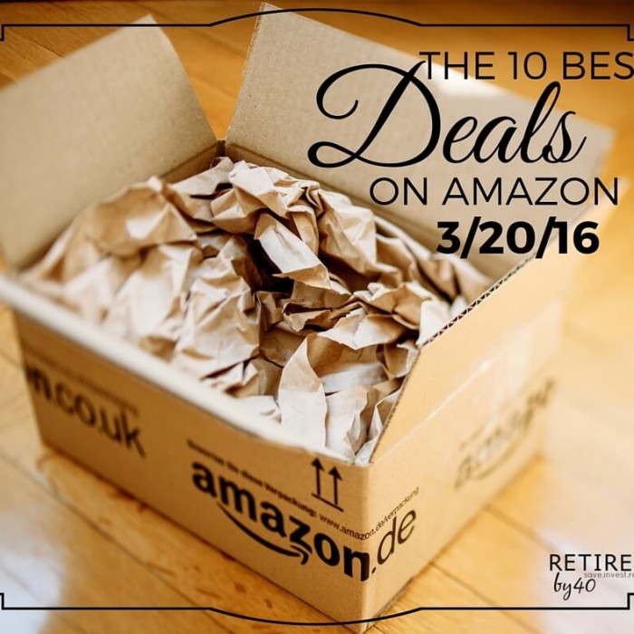 Best Amazon Deals 3/20/16