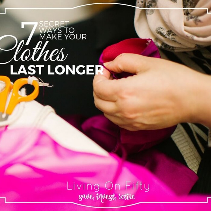 7 Secret Ways to Make Your Clothes Last Longer