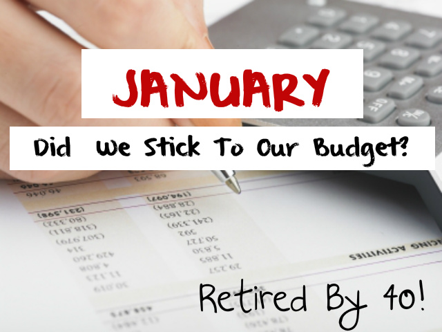 January - Did We Stick To Our Budget?