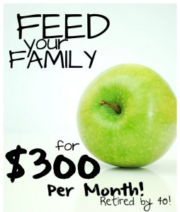 Feed Your Family for $300 a month