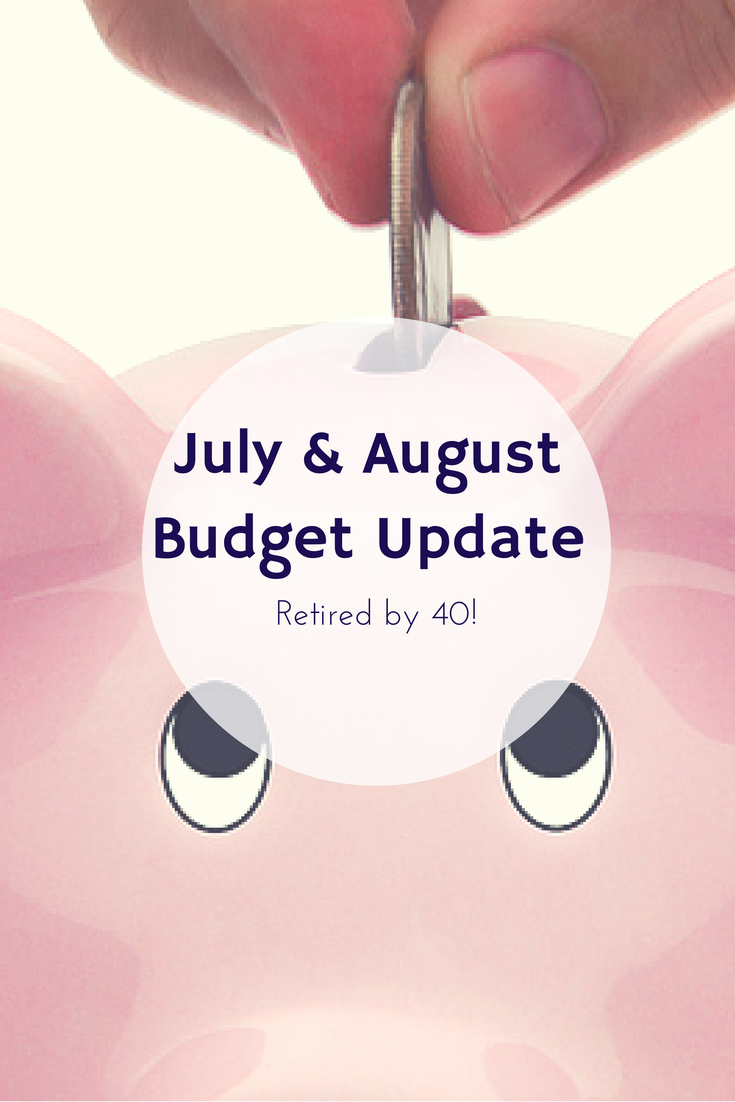 July & August Budget Update