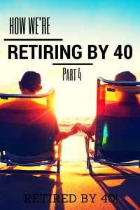 Learn how to Retire by 40.  Think it can't be done?  Think again!  I'm getting down to the nitty-gritty, dirty details about how we're cutting expenses, earning more money, and saving, saving, savings!