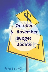 We had our highs and lows this month - so come check out our October and November Budget Update! 