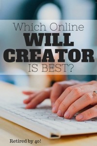 We have a child, a car, a house - and plenty of debt to go along with it?  Why, oh why don't we have a will?  I'm exploring the best online will creator!