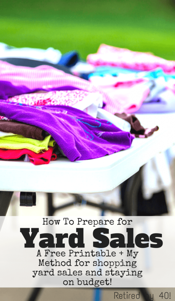 Last year I used this system to help me prepare for yard sales, but I was so busy I didn't even share it with you. So, I'm giving away a really cool free printable to make it up to you and help you prepare for yard sales this year!