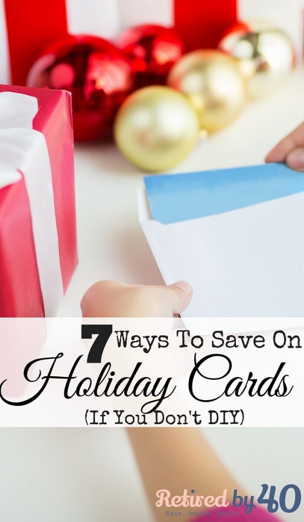 Holiday cards are a part of our Christmas traditions, but that doesn't mean they have to break the bank, now do they? Here are 7 ways to save on holiday cards, even if you don't like DIY.