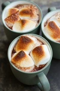 broiled bailey's hot chocolate