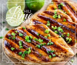 These Chili Lime Chicken Tacos are like a {healthy} taste of summer during these cold winter months! Can be made in the THM S or E!