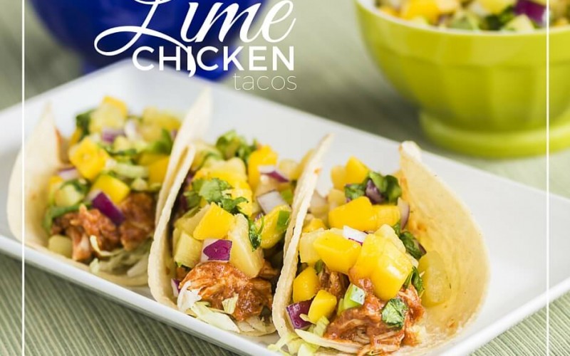 Chili Lime Chicken Tacos