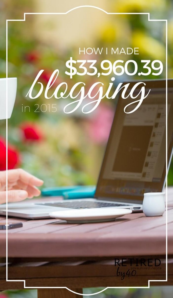 Anyone can make money blogging. In 2015, I made more than $33,000 from blogging part-time. Here's how I did it.