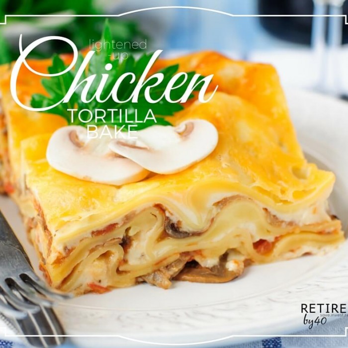 Chicken Tortilla Bake