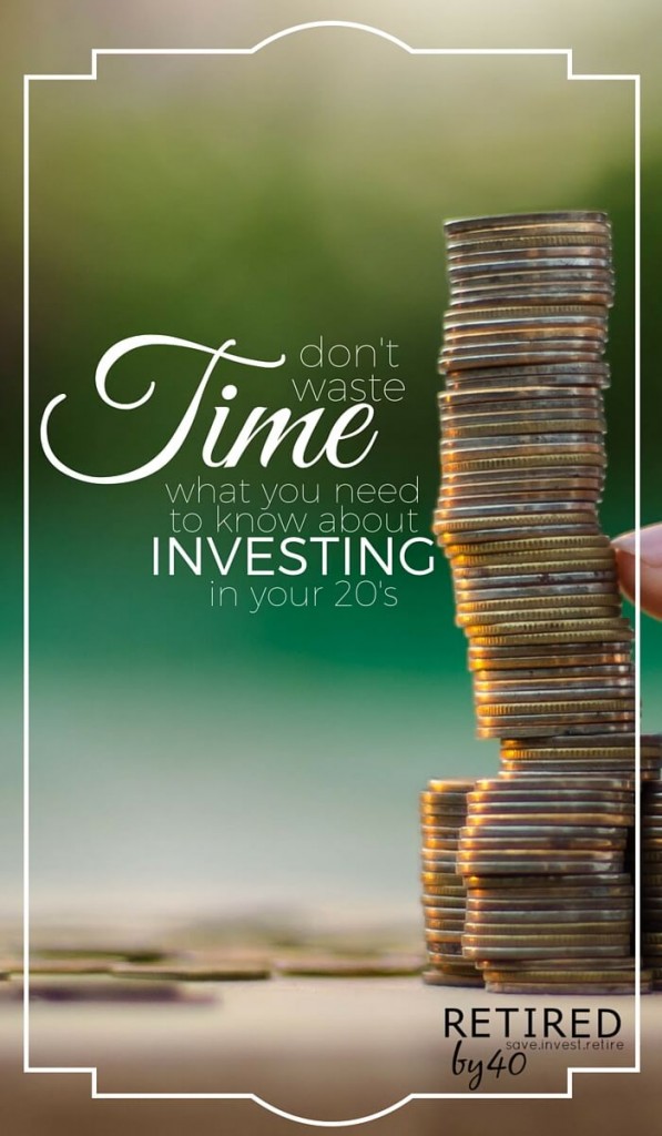 Your 20s are an awesome time, but while you're enjoying those crazy 10 years don't miss out on investing in your 20s. 