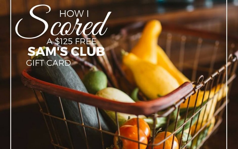 How I Scored a $125 FREE Sam’s Club Gift Card Without Lifting a Finger