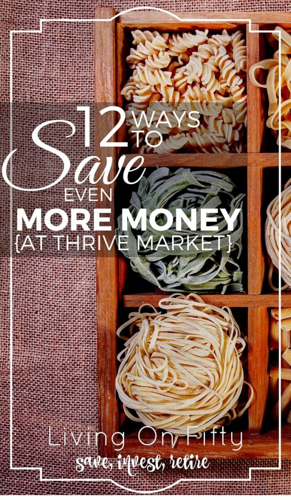 Thrive Market boasts 25% - 50% savings over in-store prices, but can you save more money at Thrive Market?  Spoiler alert: you can!