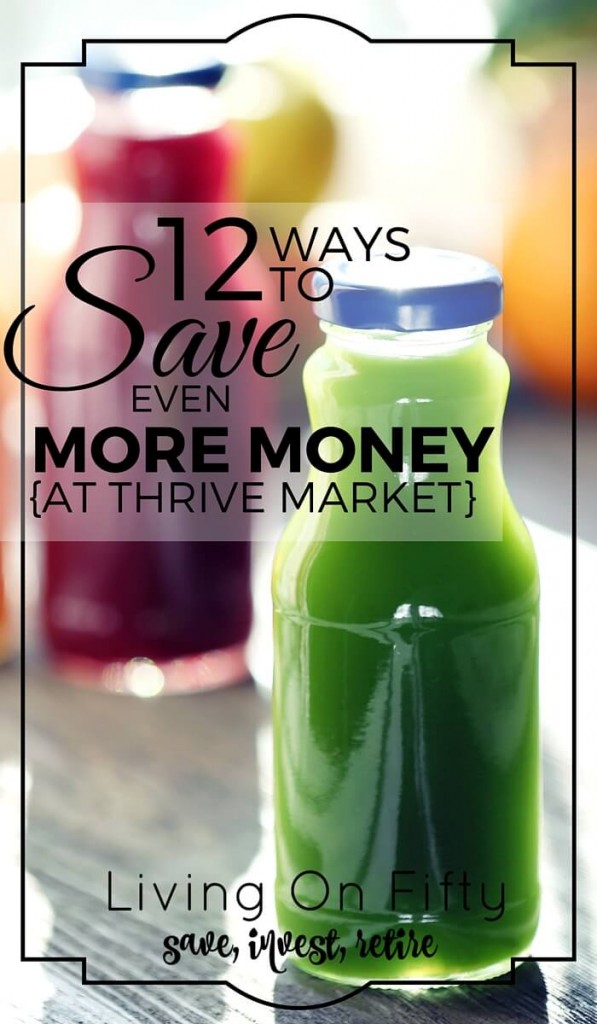 Thrive Market boasts 25% - 50% savings over in-store prices, but can you save more money at Thrive Market?  Spoiler alert: you can!