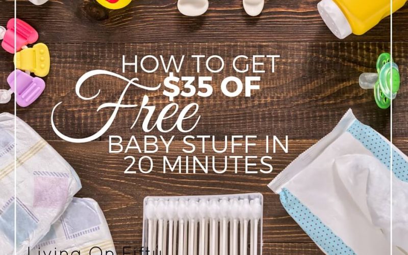 How To Get $35 In Free Baby Stuff In 20 Minutes