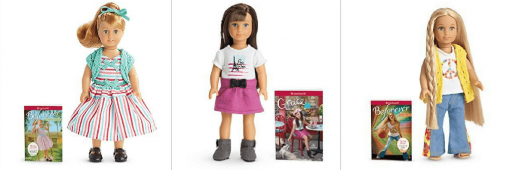 Have a little girl who loves American Girl? These American Girl Mini Doll & Book Sets just went on sale for 40% off - hurry, these won't last long!!!