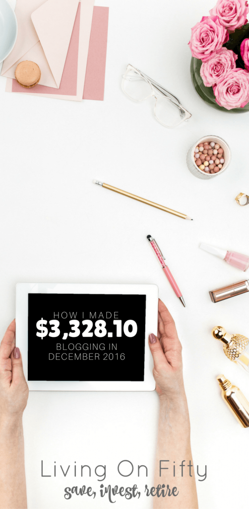 Check out my December 2016 online income report!  This is how I make money blogging - and you can too!