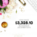 Check out my December 2016 online income report! This is how I make money blogging - and you can too!